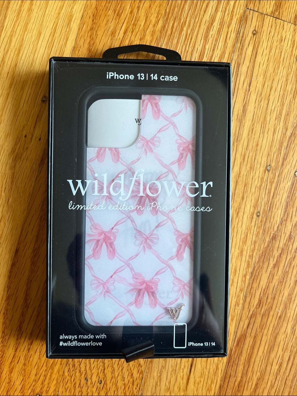 Wildflower Pink Bow Pattern iPhone 13/14 Case